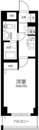 サンパレス田端壱番館の物件間取画像